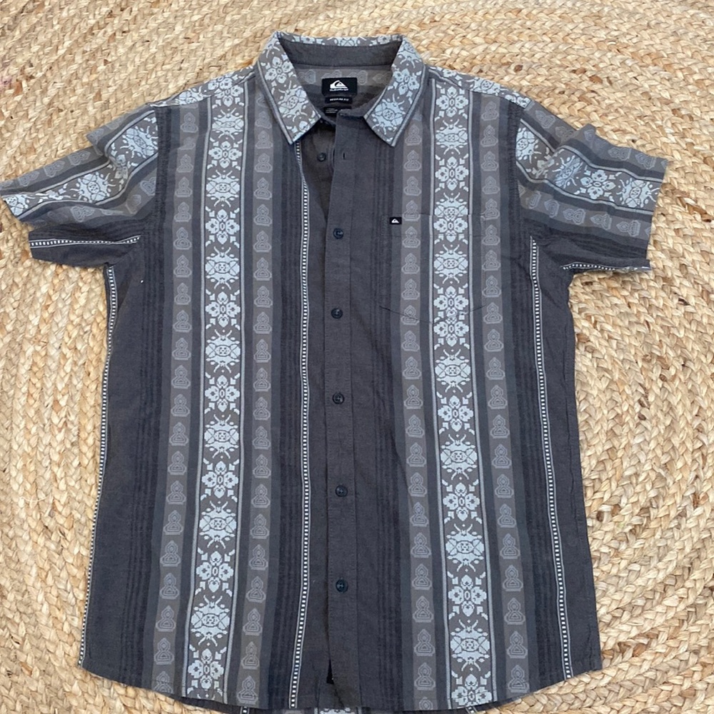 quiksilver men’s button down